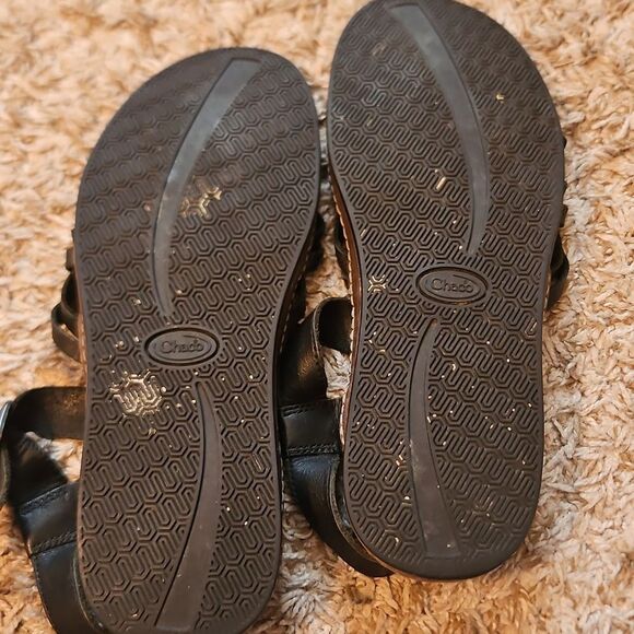 Chaco Women's Leather Strappy Sandals Black Size 9 EU 40 - Picture 7 of 7